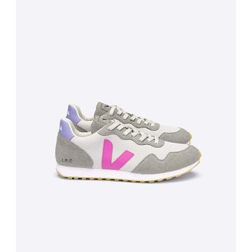 Veja SDU REC ALVEOMESH Women's Running Shoes White/Grey | NZ 434XYU